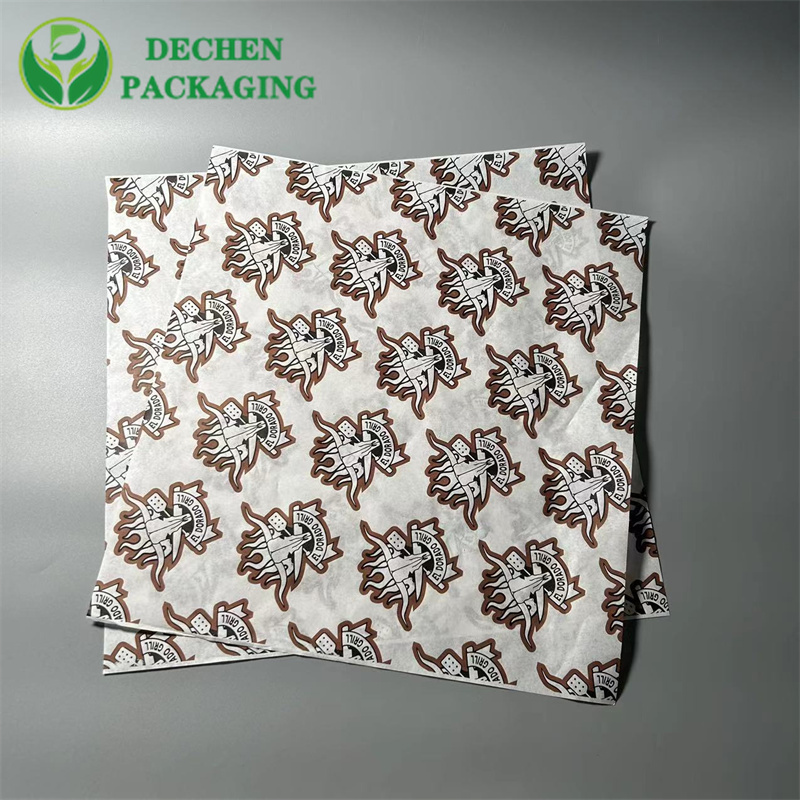 Food Packaging Suppliers Near Me Custom Sandwich Wrap Paper Shawarma